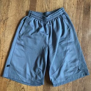Grey Jordan Basketball Shorts